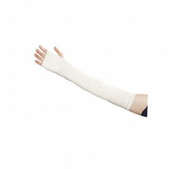 HOT NOT HR Sleeve w/Thumbhole Univ 18 In L White, 3PWH1