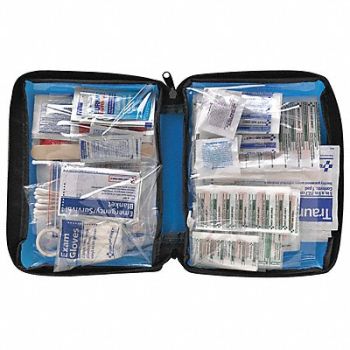 FIRST AID ONLY First Aid Kit Bulk Blue 200 Pcs 25 Ppl, 3PWR8