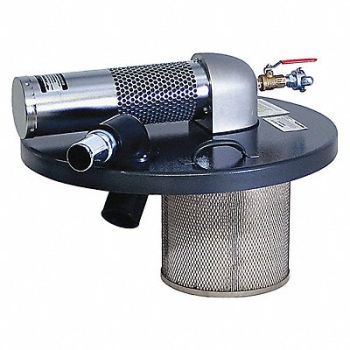 GUARDAIR Drum-Top Vacuum Head 55 gal 89 cfm, 3PXN9