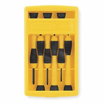 STANLEY Precision Screwdriver Set Sl/Ph 6 pcs., 3PY38