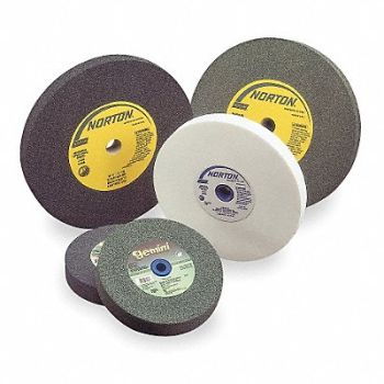 NORTON Grinding Wheel T1 6x1x1 SC 60G Green, 4B133