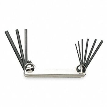 PROTO HexKeySt Folded 1 1/2 in to 2 in, 3R801