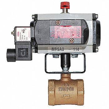 MILWAUKEE VALVE Butterfly Valve 2 In 120 VAC/Nema 4, 3RAX5