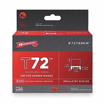 ARROW Insulated Staple 31/64x13/64 PK300, 3RAY4