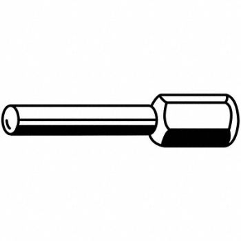 MERIT Bore Polisher Mandrel 1 1/2 in Shank, 3RB56