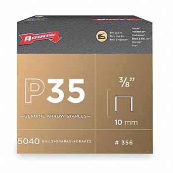 ARROW Flat Crown Staple 7/16x3/8 PK5040, 3RCA5