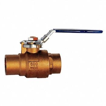 MILWAUKEE VALVE Brass Ball Valve Inline Sweat 3 in, 3RCG5