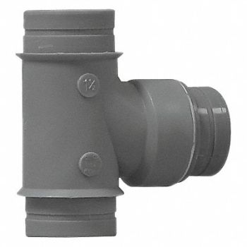 ORION Sanitary Tee 4 in Schedule 80 No Hub, 3RDU7