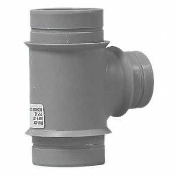 ORION Tee 2 x 2 x 1 1/2 in Schedule 80 No Hub, 3RDU8