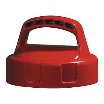 OIL SAFE G3511 Storage Lid HDPE Red, 3REF4