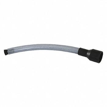 OIL SAFE Stretch Ext Hose w/0.5 In Out HDPE/PVC, 3REL7