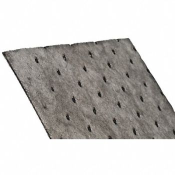 BRADY SPC ABSORBENTS Absorbent Roll Chem/Hazmat Gray 150 ft.L, 3RPA7