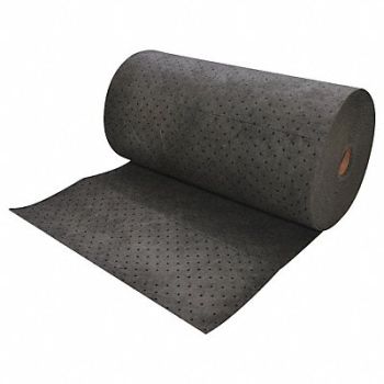 SPILFYTER Absorbent Roll Universal Gray 150 ft.L, 3RPK5