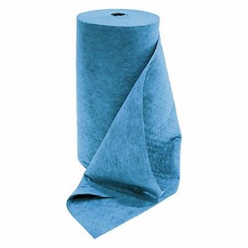 SPILFYTER Absorbent Roll Oil-Based Liquids Blue, 3RPL3