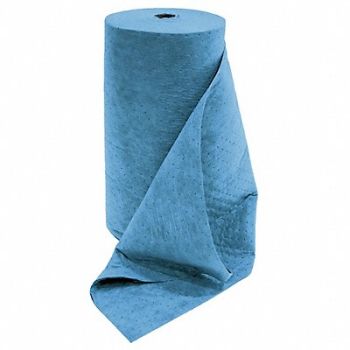 SPILFYTER Absorbent Roll Oil-Based Liquids Blue, 3RPY1