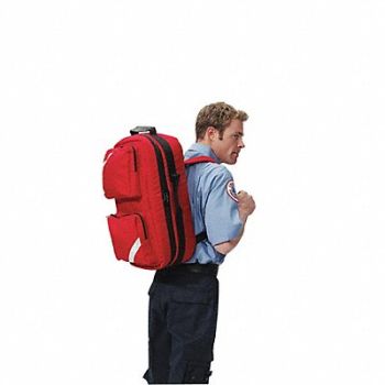 FIELDTEX Backpack Red 11 In.W 20 In.H, 3RTZ9