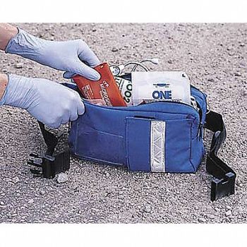 FIELDTEX Fanny Pack Royal Blue 10-1/2 In.L, 3RUA7