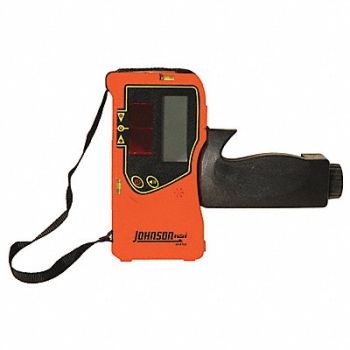 JOHNSON Line Generator Laser Detector w/Clamp, 3RXD9