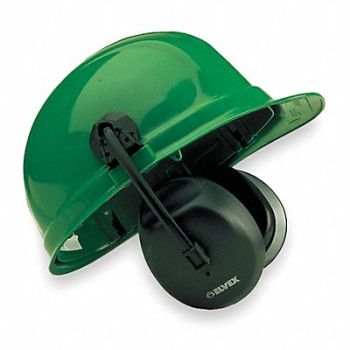 ELVEX Ear Muffs Hard Hat Mounted NRR 27dB, 3RXE3