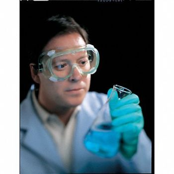 OBERON COMPANY Chem Splash Goggles Silicote-6 Clr, 3RYL6