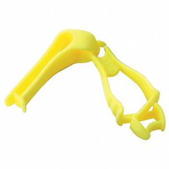 SQUIDS BY ERGODYNE E5405 Glove Clip With Belt Clip Lime 1 D, 3RZR8