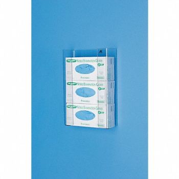 GRAINGER APPROVED Glove Box Dispenser 3 Boxes, 3RZT1