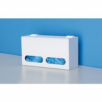 GRAINGER APPROVED Bulk Glove Dispenser 2 Compartments, 3RZT5