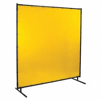 STEINER H6755 Welding Screen 4 ft H 6 ft W Yellow, 5UZ23