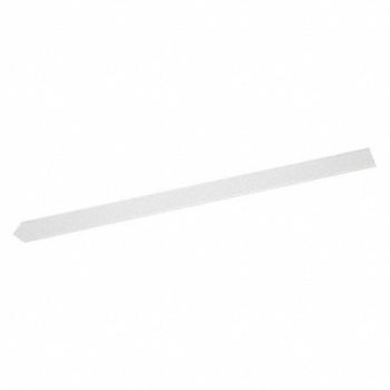 GRAINGER APPROVED Blank Warning Stake White 66 H, 3TAK7