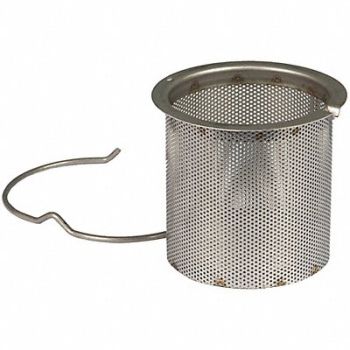 JUSTRITE Flame Arrestor SS Silver 3-5/8 In., 3TAY8
