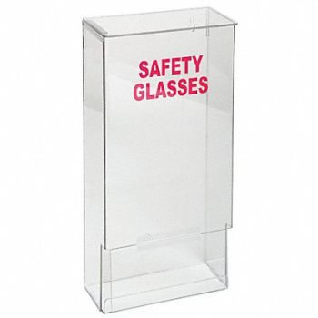 GRAINGER APPROVED Saf Glss and Goggles Disp W/ Lid Stk Clr, 3TCA5