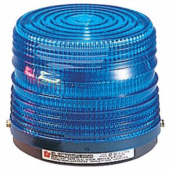 FEDERAL SIGNAL Warning Light Strobe Tube Blue 120VAC, 3TCW7