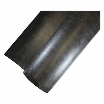 GRAINGER APPROVED EPDM Sheet 80A 36 x36 x0.25 Black, 3TFT3