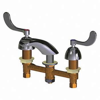 Low Arc Chrome Chicago Faucets 404, 3TFH4
