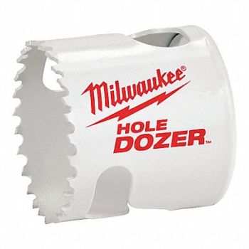 MILWAUKEE Hole Saw Saw Dia 1-1/2, 3TGN4