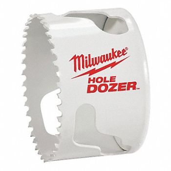 MILWAUKEE Hole Saw Saw Dia 3-7/8, 12T015