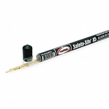 HARRIS Brazing Rod 1/16x18 1225-1370 F PK5, 3THE6