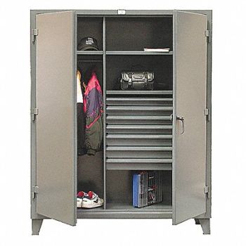 STRONG HOLD StrgCab Legs Dark Gray 78 x x 24, 3THR3