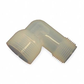 PARKER Street Elbow 3/8 In NPT PFA, 3TJW9