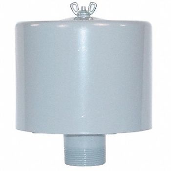 SOLBERG Filter Silencer 1 1/2 MNPT Inlet 85 cfm, 3TLA2