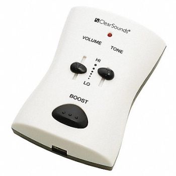 CLEARSOUNDS Portable Phone Amplifier White, 3TML6