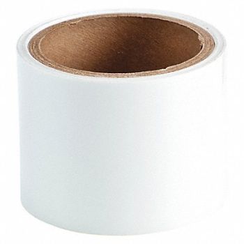 BRADY Floor Tape White 3 inx15 ft Roll, 3TN50