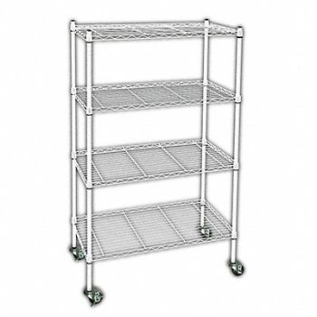 GRAINGER APPROVED Wire Shlvng 24x68x60in Shlf Cap 150lb, 3TPE9