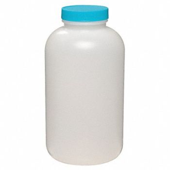 GRAINGER APPROVED Precleaned/QC Bottle 950mL Wide PK12, 3TRR2