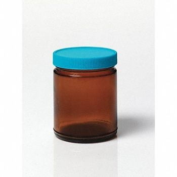 GRAINGER APPROVED Precleaned/QC Bottle 250mL Gls Wide PK12, 3TRV1