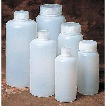 GRAINGER APPROVED Precleaned/QC Bottle 1000mL Wide PK12, 3UUL6