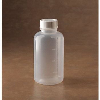 DYNALON Bottle 2000mL Plastic Wide, 3TTR4