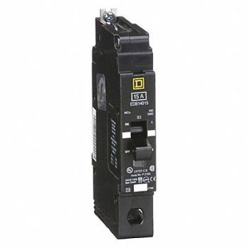 SQUARE D Circuit Breaker 15A Bolt On 277V 1P, 3TW12