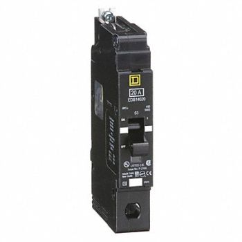 SQUARE D Circuit Breaker 20A Bolt On 277V 1P, 3TW13