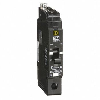 SQUARE D Circuit Breaker 40A Bolt On 277V 1P, 3TW17